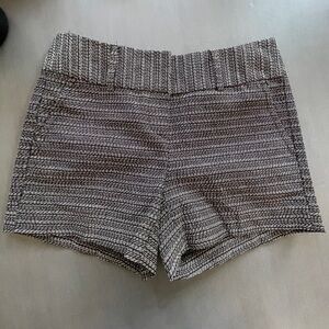 Ann Taylor Petite Classic Black and White Shorts size 0P
